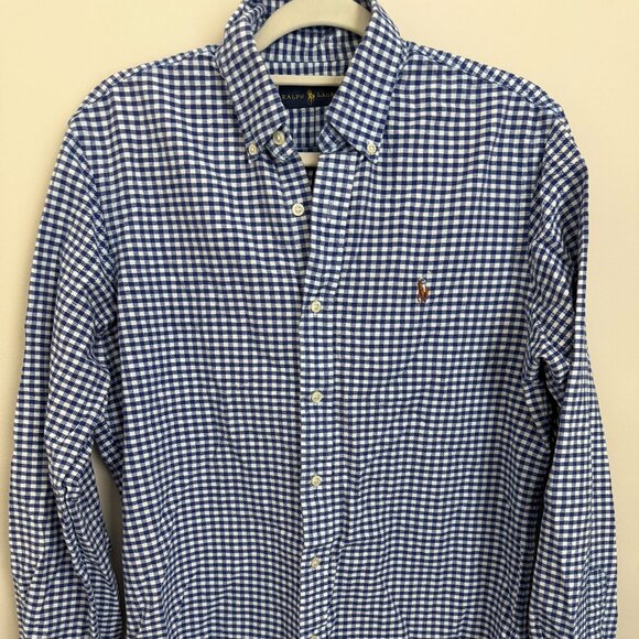 Men's Polo Ralph Lauren Long Sleeve Button Down Shirt - Picture 1 of 4